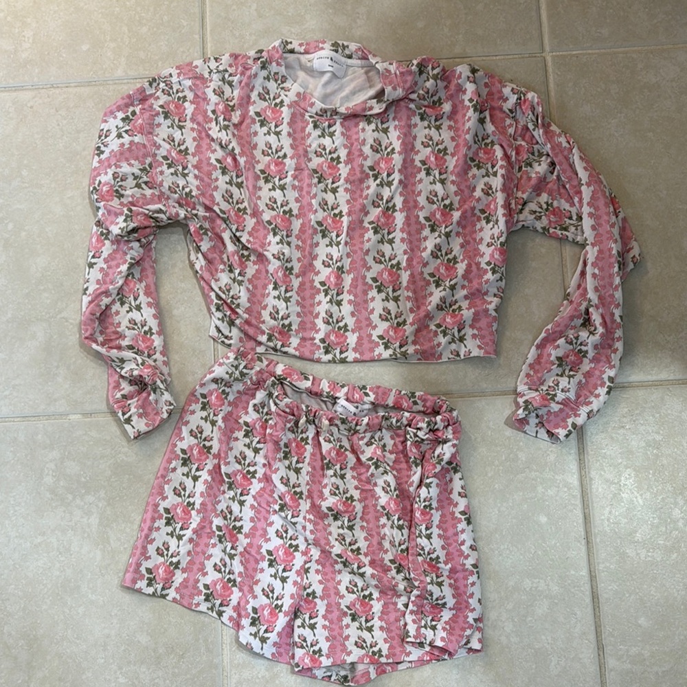 Stripe and stare X loveshackfancy set